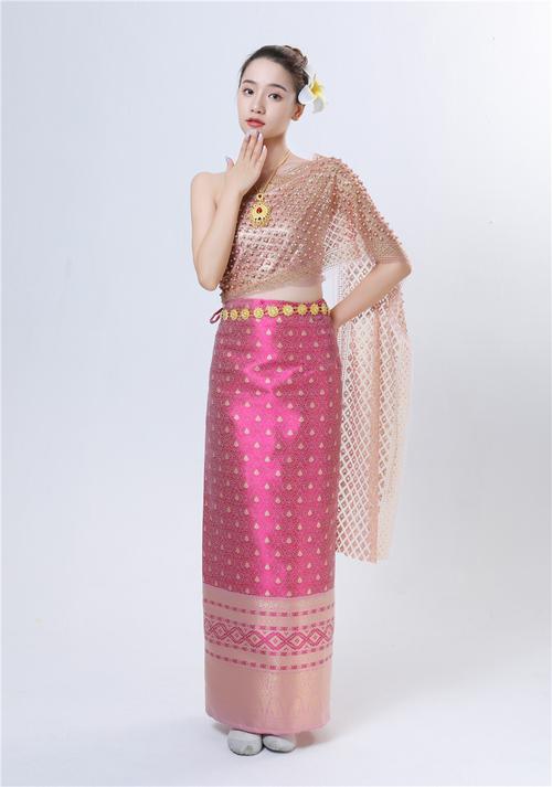 傣族服装泰国西双版纳裙套装情人节影楼摄影写真女装旅游民族风裙子